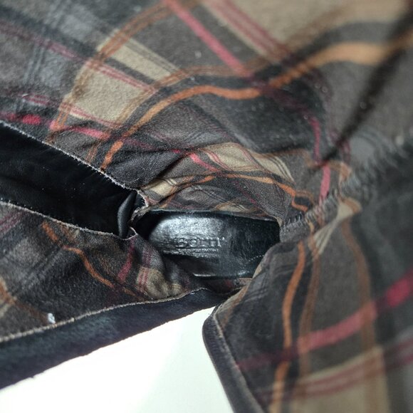 Born Helen Grey Riding Boots Women's Distressed Leather Full Zip Side Western 7M - Picture 9 of 13